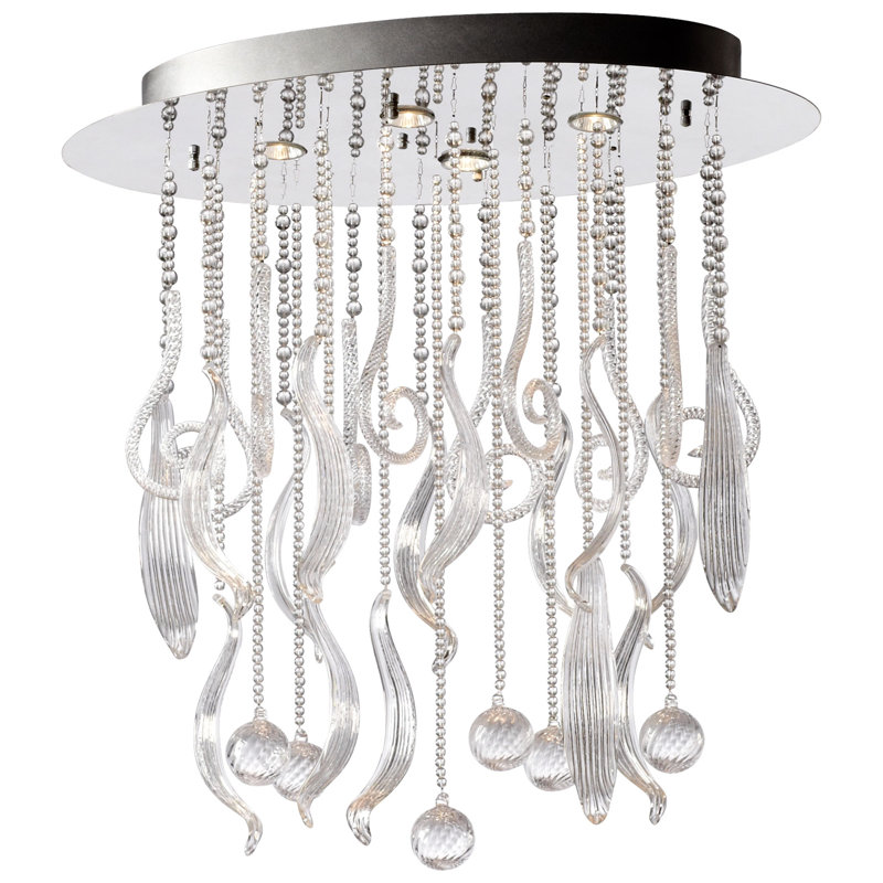 Plafonnier encastré 4 lumières 29,25 po Mirabelle