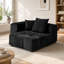 Chaise rembourrée en tissu de lin Kay-2114177201