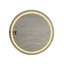 Miroir de salle de bain transparent à brouillard - Design moderne, pratique à imagerie transparente à un bouton, énergie