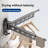 Flexihang Wall-Mounted Retractable Clothes Rack