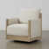 Zenda Upholstered Swivel Accent Chair