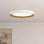 Nix 12-in Black dimmable LED Flush Mount