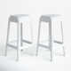 Borum 25.5'' Backless Outdoor Bar Stool