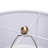 Table Lamp With White Drum Shade