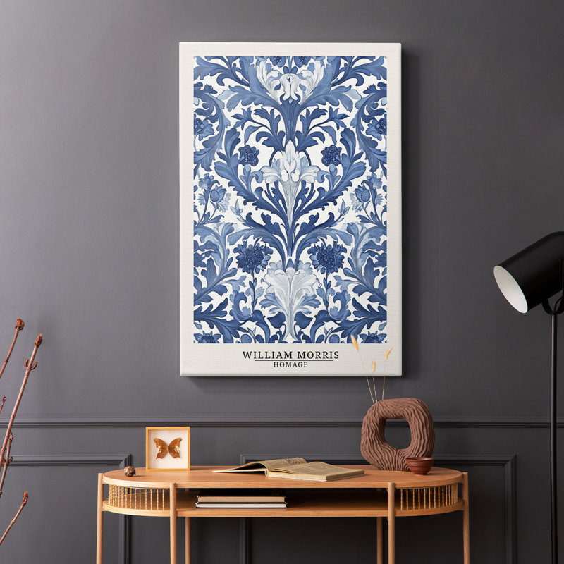 Série Wm Morris DCXIV - Cavas enveloppés de galerie, H 12 po x l 18 po