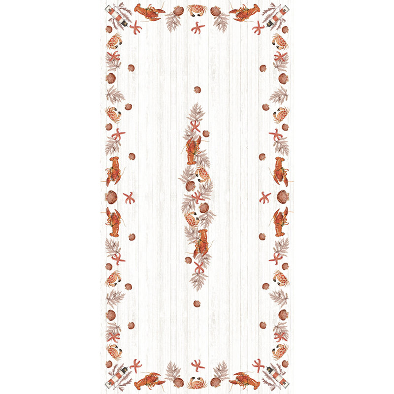  Seafood Shack Tablecloth, 144'' L x 70'' W