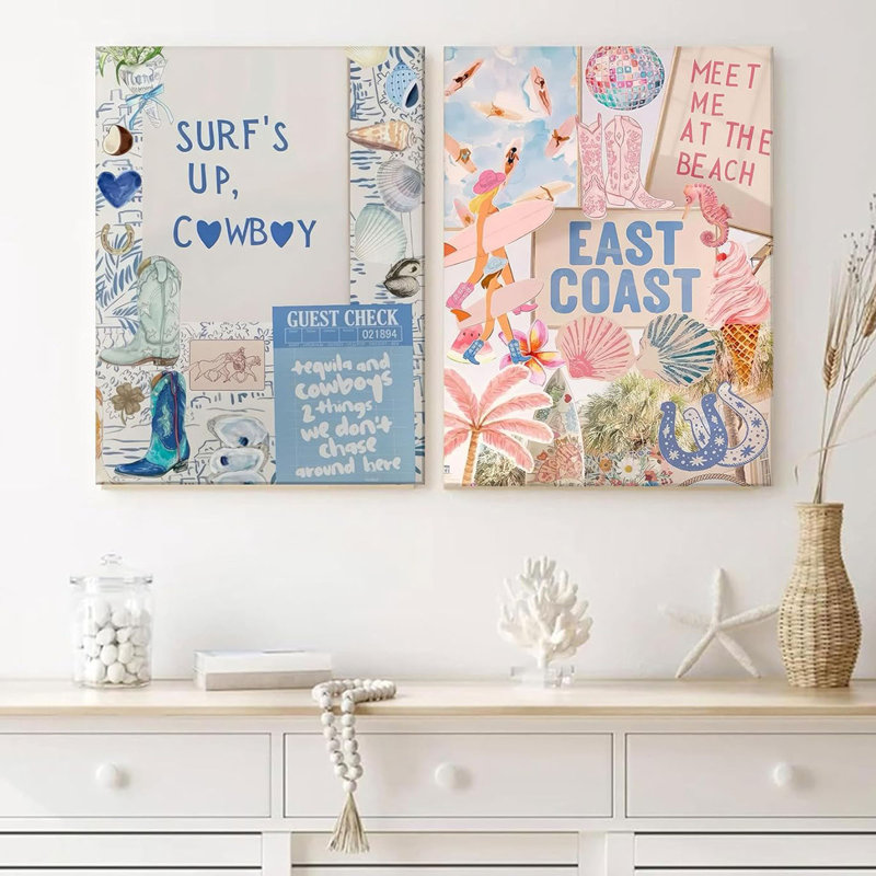 2 Piece Wrapped Canvas Print