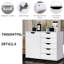 Izmir 79cm Wide 5 -Drawer File Cabinet