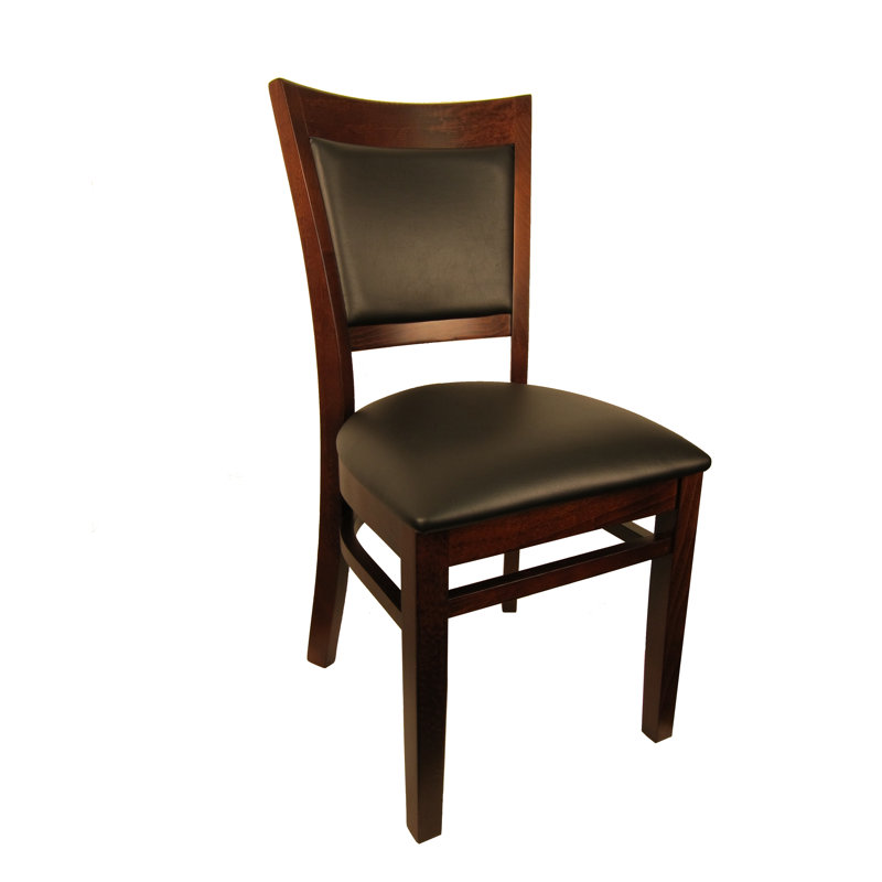 Chaise de salle à manger rembourrée sloan, Noyer foncé