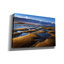 Toile épique Graffiti «Morning On Popham Beach» par Rick Berk, 18 po x 12 po