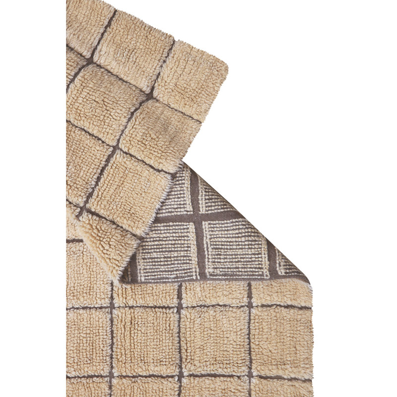 Mosaic Wool Geometric Area Rug, Rectangle 5'7" x 7'10"