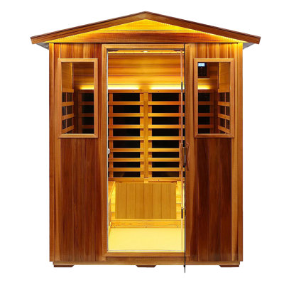 NEW Four-person far-infrared outdoor sauna