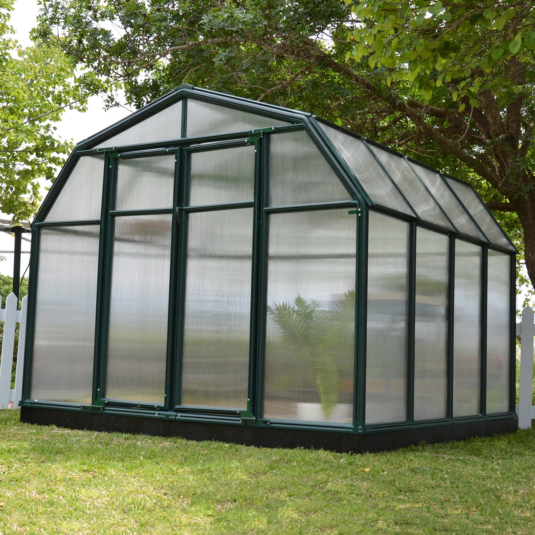 Palram Hobby Gardener 2 Twin Wall Greenhouse u0026 Reviews | Wayfair
