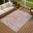 Machine Washable Indoor/Outdoor Chantille ACN2302 Global Rug-1827002788