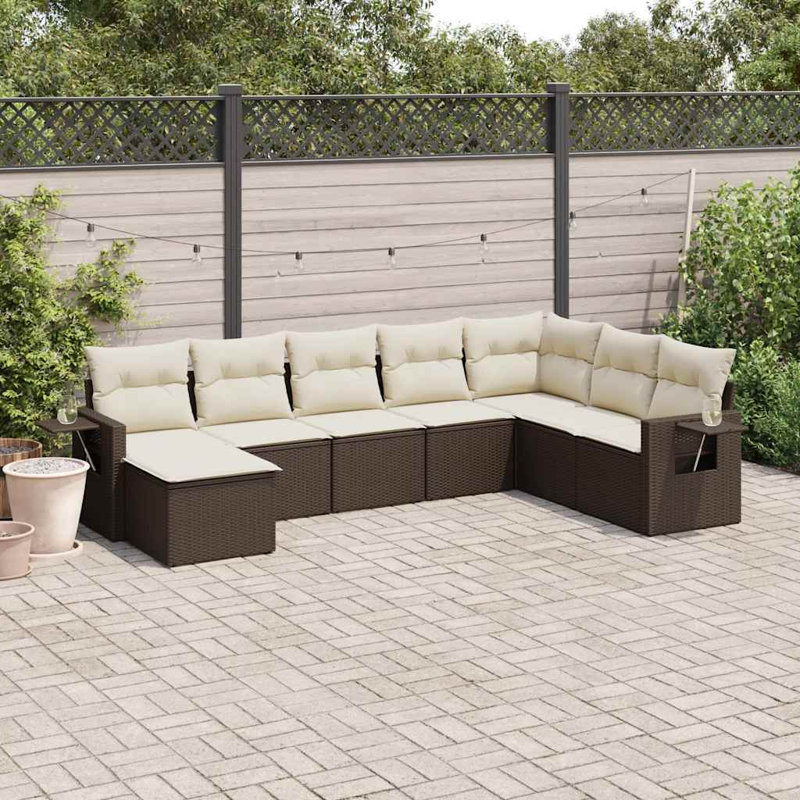 Ensemble de canapé de jardin Vidaxl