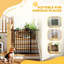 Pressure Mounted Pet Gate With Door-94282341-94282346
