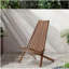 Chaise pliante en bois