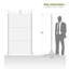 Harmon 4 ft. W Laser Cut Metal Privacy Screen-65654535