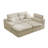 Space-Saving L-Shaped Corner Sofa with High Backrest and Sleeper Function-65742657
