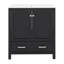 Meuble-lavabo 30 po avec lavabo simple, tiroir-839844227