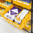 36" W NSF-Certified Commercial 8-Tier 24-Bin Storage Rack with Wheels-856084775