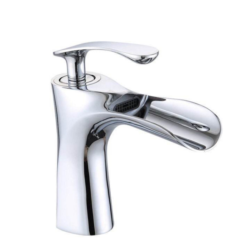 Robinet cascade à un trou avec technologie d'étanchéité DIAMOND ™, Chrome