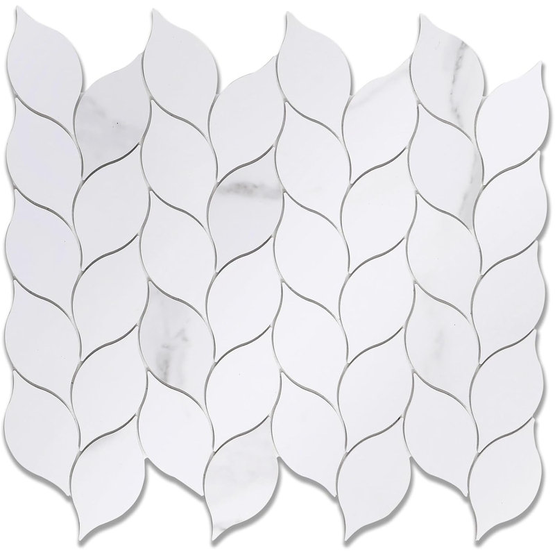 Carrelage à dosseret 10 feuilles pour cuisine