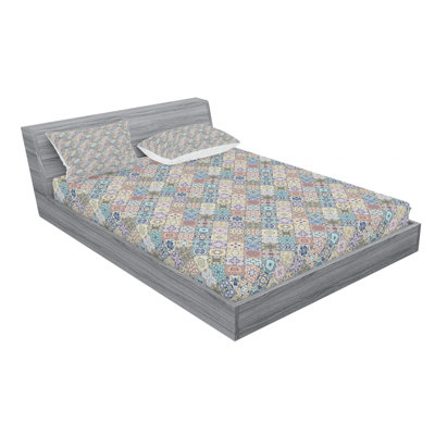 Microfiber Patchwork Sheet Set