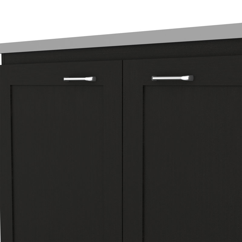 Ashura 2-Pc Kitchen Cabinet Set with Countertop