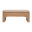 Boucle Upholstered Bench