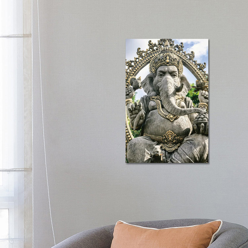 Sacred Elephant by Philippe Hugonnard - Gallery-Wrapped Canvas Giclée on Canvas, No Frame