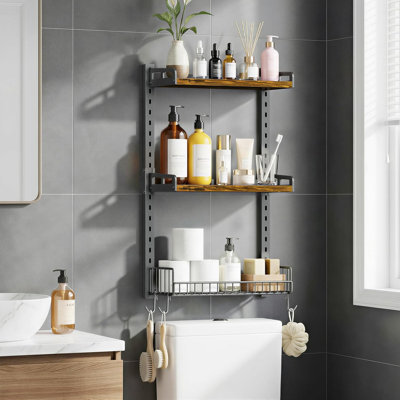 3 Tier Bathroom Shelves Over Toilet
