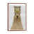 Toile avec cadre en bois brun n'est pas disponible