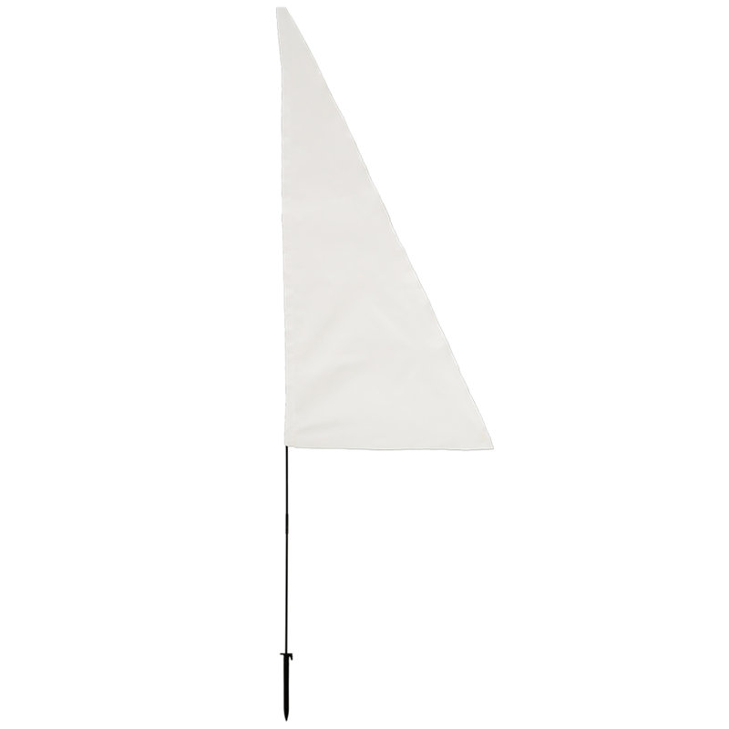 Bannière sur le pouce, Blanc