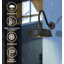 Luminaire de grange murale d'extérieur Bechard Dusk To Dawn-1630216193-1630216221