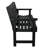Arbnora Stainless Steel Outdoor Bench-87224634