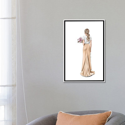 « Gold & Flowers » par Elza Fouche-impression d’art graphique