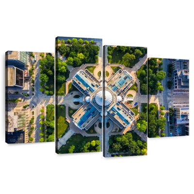 Nicci Wisconsin Capitol Aerial View