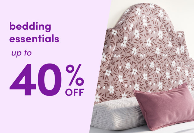 bedding essentials sale.