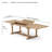 BAHAMA 118" RECTANGULAR EXTENSION TABLE-79077721