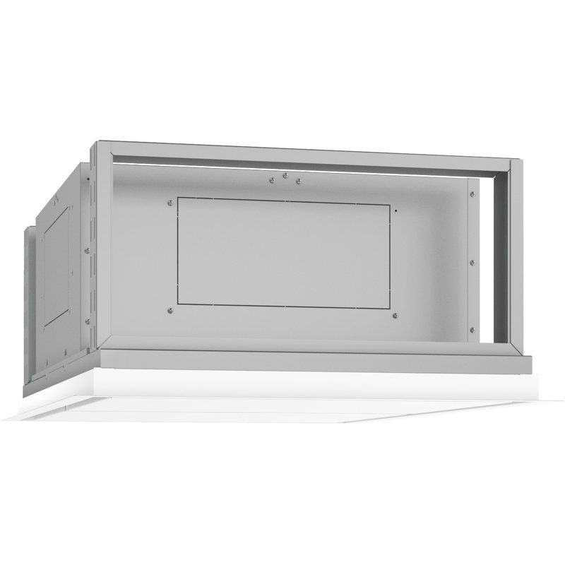 Zephyr Lux 43 in. Island Range Hood with LED Lights, White
