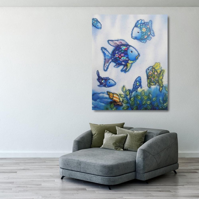 Rainbow Fish and Friends, H 35 po x l 28 po