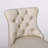 26" Modern Faux Leather Counter Height Barstools with Nailhead Trim-512200283