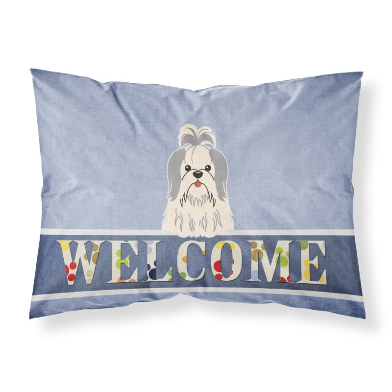 Microfiber, White Shih Tzu