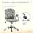 Luxury Tufted Office Chair For A Stylish Choice For Home & Office, Plush Comfort