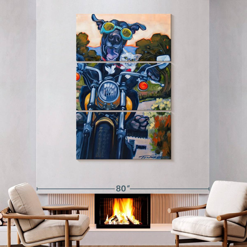 Ketti Under An Orange Sky, 74" H x 48" W