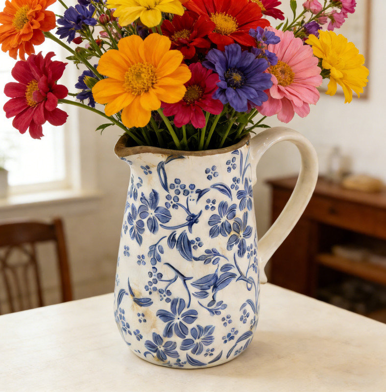 Vase en céramique avec poignée