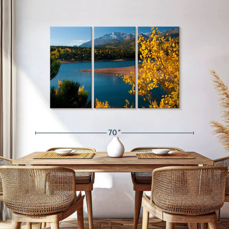 Réservoir de cristal Alvord - automne, H 36 po x l 57 po