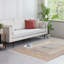 Misty Geometric Handmade Brown/Ivory Area Rug-2132301667
