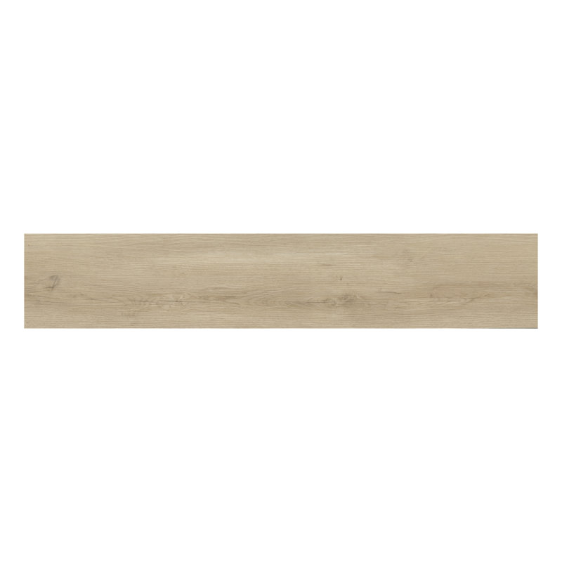 Plancher de vinyle rigide de luxe à noyau imperméable en bois de frêne 9 po x 48 po 5MM Grovehaven Hudson, Hudson Ash